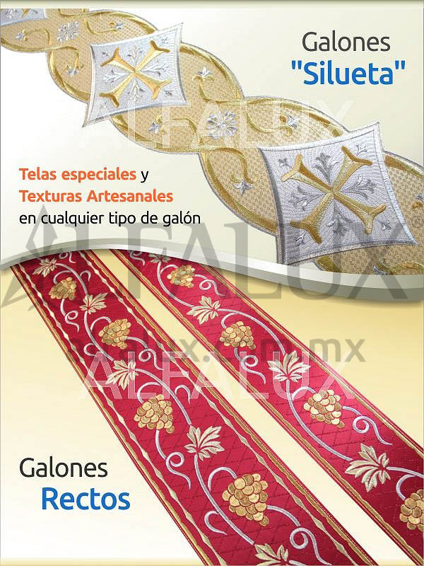 03 UVAS 05 FRANCES SILUETA Brocado Rojo 394